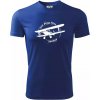 Still Plays With Planes - Pánske tričko Fantasy športové - L ( Kráľovská modrá )