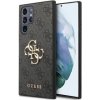 Guess PU 4G Metal Logo Samsung Galaxy S24 Ultra sivé