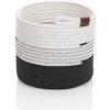 Kela Košík Hedda 23 cm zmes bavlna/polyester bielo-čierna KL-24456