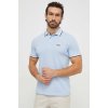 BOSS Green polo tričko pánske bavlnené Paddy 50469055 modrá M