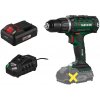 Parkside® Aku vŕtací skrutkovač Pabs 20-Li I9 + Smart akumulátor 20 V/4 Ah + Rýchlonabíjačka 20 V/4,5 A (800012977)
