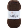 Yarn Art Baby 1182 Reddish Brown Pletacia priadza