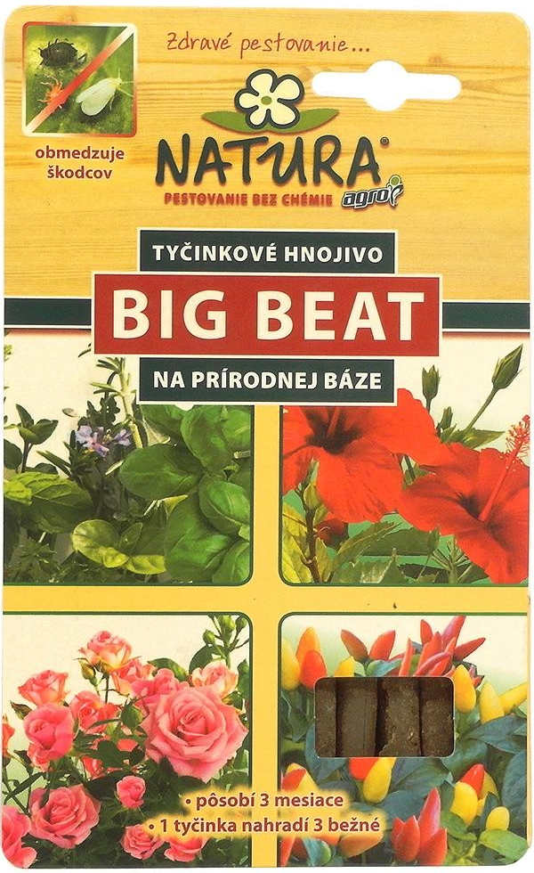 NATURA BIG BEAT TYČINKOVÉ HNOJ. 1/12 KS