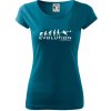 Evolution Football - Dámske tričko Pure - 2XL ( Petrolejová )