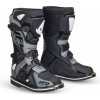 UFO TYPHON detské motokrosové čižmy čierno šedé 38