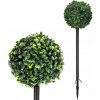 Solárna zatĺkacia lampa Saska garden čierna 59 cm 3 ks