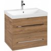 Villeroy & Boch AVENTO skrinka pod umývadlo, 618 x 520 x 447 mm, 2 zásuvky, Oak Kansas, A89000RH