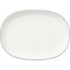 Villeroy & Boch Oválny tanierik 20 cm Anmut Platinum No.1