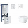 Grohe Rapid SLX Set predstenovej inštalácie, klozetu, dosky SoftClose a tlačidla Arena Cosmopolitan, alpská biela SANI11BB3112-GR