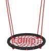 Hojdačka LEQ ARACHNE, detská, záhradná, okrúhla, hojdací kruh, 95 cm, bocianie hniezdo