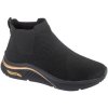 Skechers Fitness Arch Fit S-Miles - Sock Walk Čierna