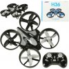 Mini dron RC JJRC H36 2.4GHz 4CH 6 AXIS – čierny