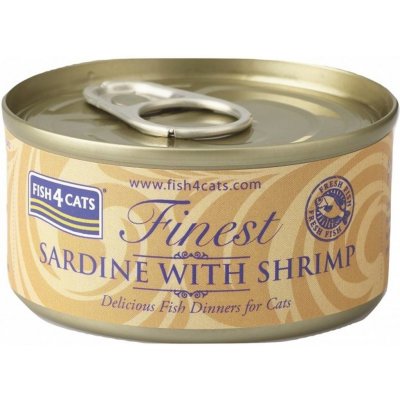 Fish4cats Finest Sardine & Shrimp 70 g
