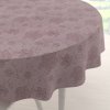 Biante Teflónový okrúhly obrus TF-077 Kvetované ornamenty na staroružovom Ø 50 cm