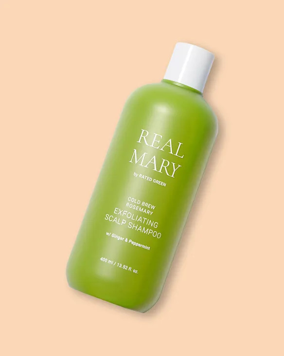 Rated Green Čistiaci šampón s rozmarínom Real Mary Exfoliating Scalp Shampoo - 400 ml