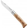 OPINEL 002187 VRI N°8 Gravure Sport Velo vreckový nôž 8,5 cm, bukové drevo, motív cyklistiky
