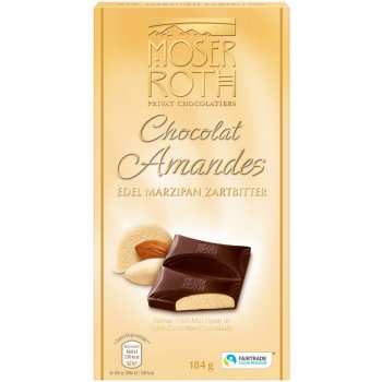 Moser Roth Mousse Chocolat Amandes Zartbitter - 184 g od 2,59 € - Heureka.sk