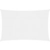 Stínící plachta oxfordská látka obdélníková 2 x 5 m bílá Bílá 135259