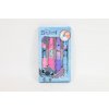 Disney Stitch sada 4 pastelových pier s mäkkým chlpatým úchopom