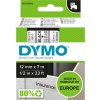 DYMO páska D1 12mm x 7m čierna na modrej 45016