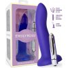 Engily Ross Dildox Vibrating Color Changing Liquid Silicone Dildo S 14cm Purple
