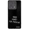 Picasee silikónový prehľadný obal pre Xiaomi Redmi Note 13 Pro 4G - Black Fuel