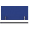 Hobis Paraván na hranu stola Akustik, 120 cm, modrý