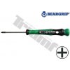 TRIUMF Micro skrutkovač krížový 2K séria 753-PH0 x 60 mm Beargrip (B-T)