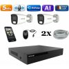 Amiko IP 2 kamerový set, 5Mpix, Ai, Dl, Tube (1501K2) (Amiko)