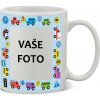 Hrnček s fotkou rámik AUTÍČKA 350 ml FOTOpošta