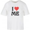 Women's T-shirt I Love Me Classic white biela 4XL Mister Tee 4068841923526