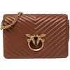 Pinko dámska kožená crossbody kabelka 100063 A0GK L48Q