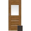 Interiérové dvere Naturel Aura ľavé 90 cm brest antracit AURA2JA90L