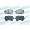 SAMKO Sada brzdových platničiek kotúčovej brzdy 5SP1489