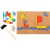 Bigjigs Toys Kreativní zatloukací hra