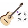 Cort AC120CE OP Premium SET 4/4 Natural Klasická gitara s elektronikou