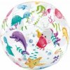 INTEX Lopta Intex® 59040NP Lively Print, plážová, detská, nafukovacia, do vody, mix dizajnov, 51 cm