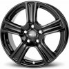Alu disk Borbet B 7x17, 4x100, 64.0, ET38 black rim polished