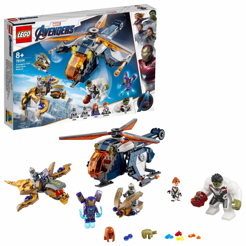 LEGO® Super Heroes 76144 Hulk a výsadek vrtulníkem od 120,4 € - Heureka.sk