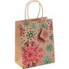 Pekkola S vianočná darčeková taška, malá, viacfarebná