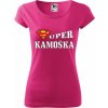 Dámske tričko Super kamoška (Ideálny darček pre kamarátku)