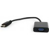 Gembird adaptér HDMI (M) na VGA (F), single port, kábel 0,15m, čierny A-HDMI-VGA-04