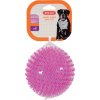 Zolux Hračka pro psy Ball Spike 8 cm růžová