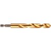 Vrták do kovu RED HEX SHOCKWAVE HSS-G TiN 12,0 mm Milwaukee /48894727/