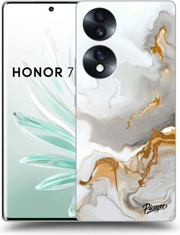 Picasee silikónové Honor 70 - Her čierne