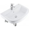 Grohe Bau Ceramic - Súprava umývadla 60 cm a batérie Start Flow s výpusťou, alpská biela/chróm 39472000