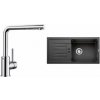 Blanco SET 11-C 25 FAVUM XL 6 S ANTRACIT + MILA CHROM
