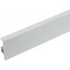 Lišta soklová PVC Cezar 60 Biela matná M089 2,5m výška 60 mm 2.5 bm W-PC-C60-M089-250 [629358]