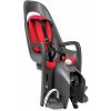 HAMAX Cyklosedačka s adaptérom Caress Dark Grey/Red 7029775531130