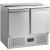 TEFCOLD Chladiaca saladeta | SA 920 | 2 dvere, GN 1/1, nerezová s krájacou doskou TEFCOLD